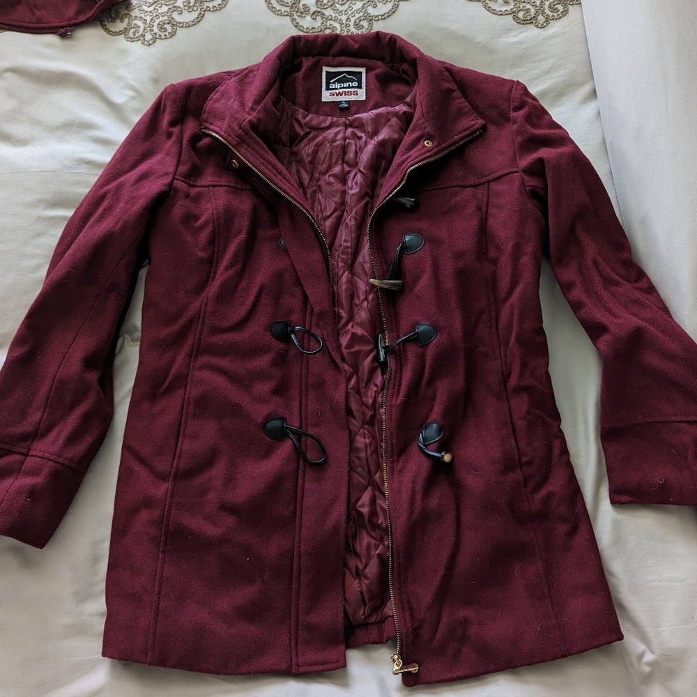 Alpine Swiss XL Peacoat